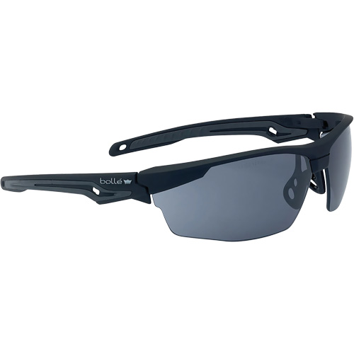 Tryon BSSI Ballistic Safety Glasses, Smoke/Grey Lens, Anti-Fog/Anti-Scratch, ANSI Z87+ Duraquip Inc