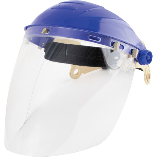 Faceshield with Browguard, Polypropylene Duraquip Inc