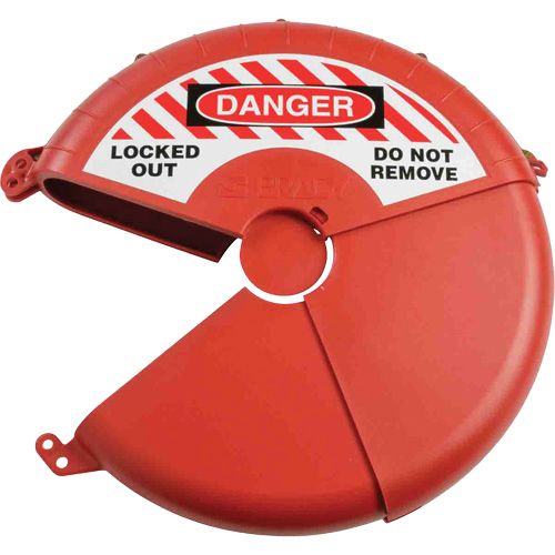 Dispositif de verrouillage coulissant pour vanne &agrave; opercule, Type Volant Duraquip Inc