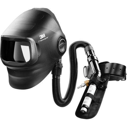 Speedglas G5-01 Heavy-Duty Welding Helmet with V-100 Vortex Cooling Valve, Standard, Welding Duraquip Inc