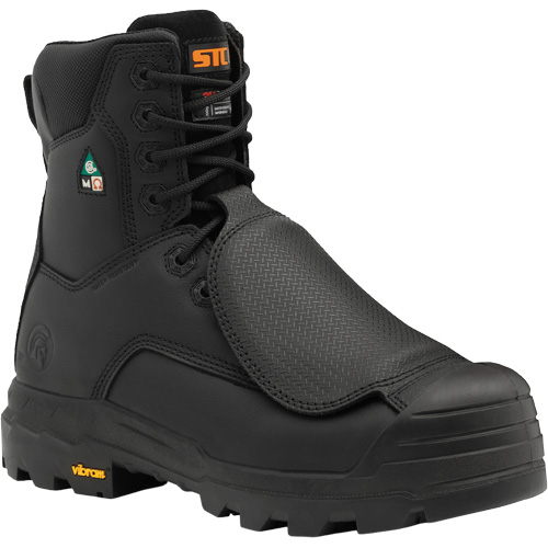 Bottes de travail Vulcan avec protecteur m&eacute;tatarsien &agrave; l'ext&eacute;rieur, Cuir, Taille 6, Imperm&eacute;able Duraquip Inc