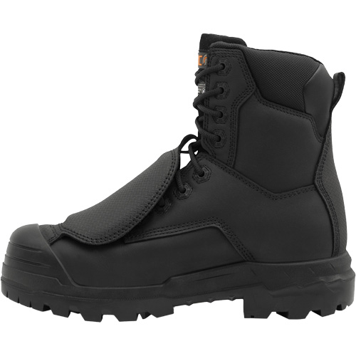 Bottes de travail Vulcan avec protecteur m&eacute;tatarsien &agrave; l'ext&eacute;rieur, Cuir, Taille 6, Imperm&eacute;able Duraquip Inc