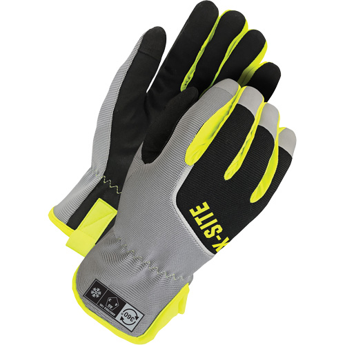 Gants de performance X-Site doubl&eacute;s, r&eacute;sistants &agrave; la coupe et compatibles avec les &eacute;crans tactiles, Taille T-Grand, Enveloppe en Thinsulate/Microfibre/Spandex, ASTM ANSI niveau A5 Duraquip Inc