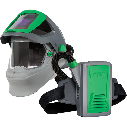 Z4&reg; Welding Respirator with FR Chin Seal & PX5&reg; PAPR, Facepiece Respirator/Welding Helmet Duraquip Inc