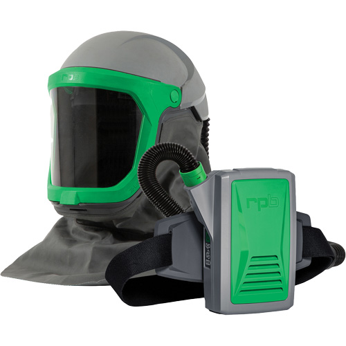 APR motoris&eacute; Z-Link avec cape &agrave; l'&eacute;paule Zytec FR, Respirateur &agrave; masque/Masque de soudage Duraquip Inc