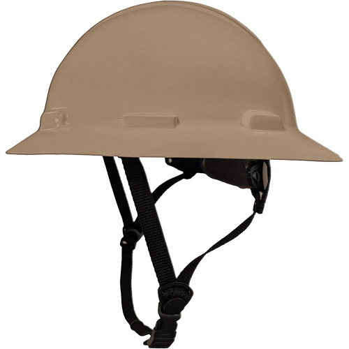 Casque de s&eacute;curit&eacute; &agrave; bordure compl&egrave;te LIDGUARD avec mentonni&egrave;re, R&eacute;pond aux normes CSA type 2, Suspension Rochet, Ventil&eacute; Duraquip Inc