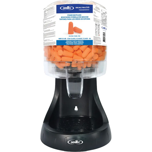 Poste de distribution de bouchons d'oreilles en mousse SEALTEC33 Duraquip Inc