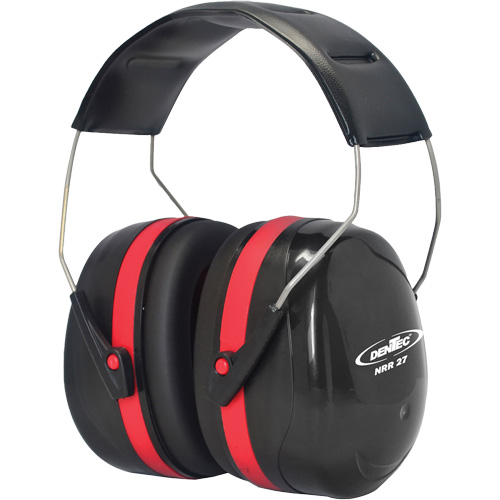 SEALTEC 500 Series Earmuff with Stainless Steel Dual Arms, Headband, 27 dB NRR dB Duraquip Inc