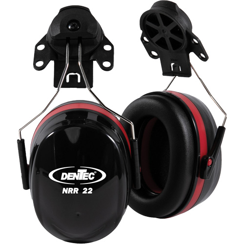 SEALTEC 500 Series Earmuff with Stainless Steel Dual Arms, Cap Mount, 26 dB NRR dB Duraquip Inc