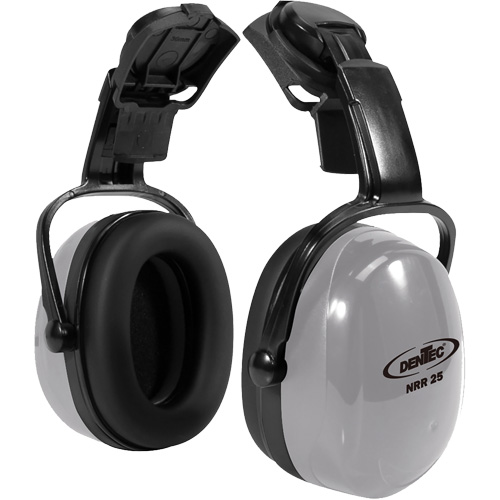 Cache-oreille di&eacute;lectrique en plastique de s&eacute;rie 600 SEALTEC avec bras doubles, Fixation pour casque, 24 dB NRR dB Duraquip Inc