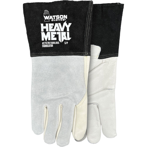 Womans Fabulous Fabricator Welding Gloves, Grain Cowhide, Size Small Duraquip Inc