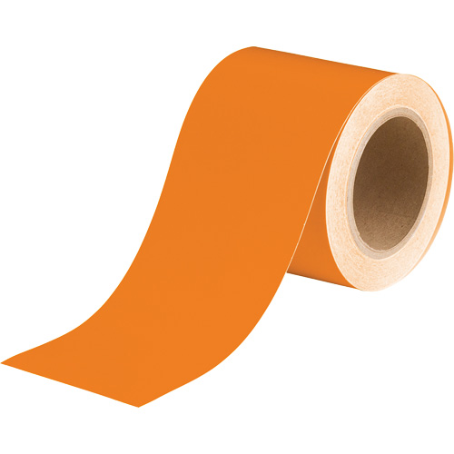 Pipe Marker Tape, 90', Orange Duraquip Inc