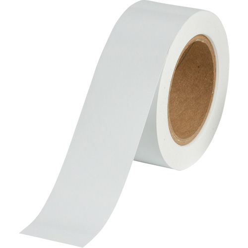 Pipe Marker Tape, 90', White Duraquip Inc
