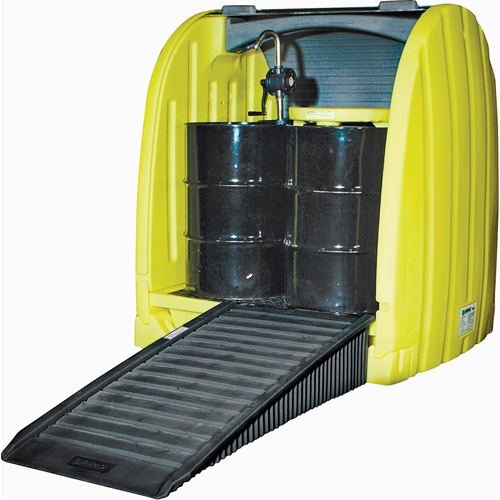 Remises & syst&egrave;mes Spillpallet, 65" lo x 58" la x 69" h, Capacit&eacute; de charge 6000 lb Duraquip Inc