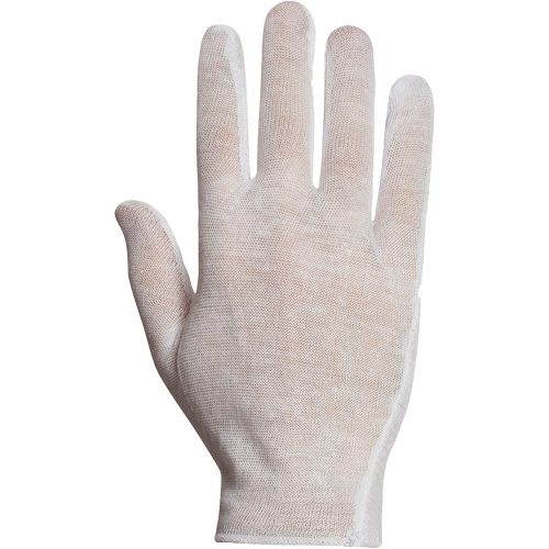 Gants d'inspection Superior ML40, Poly/coton, Poignet &agrave; ourlet, Taille unique Duraquip Inc