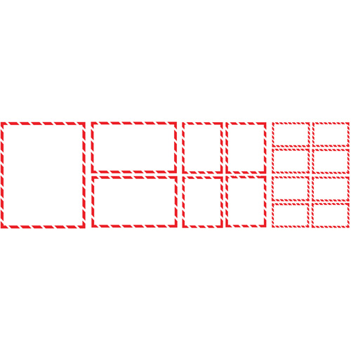 &eacute;tiquettes SIMDUT 200/bte, Vinyle, Rouleau, 4-3/4" lo x 8-1/2" la Duraquip Inc