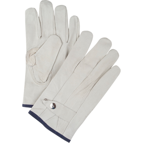 Gants de cordeur d'usage standard, T-Grand, Paume Cuir fleur de vache Duraquip Inc