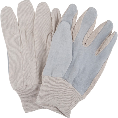 Standard-Duty Work Gloves, Large, Split Cowhide Palm Duraquip Inc