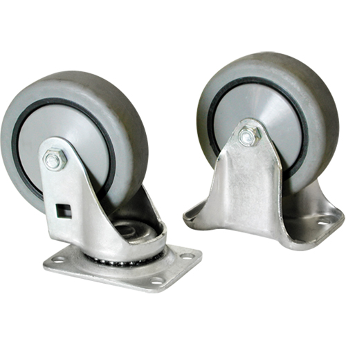 Extra Large Tote with 4" Wheels, 223 US gal. Capacity Duraquip Inc