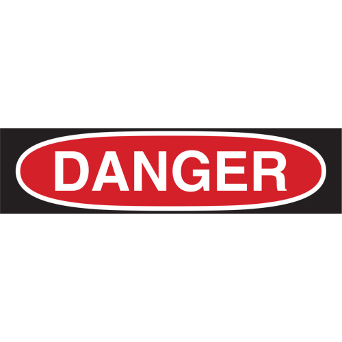 Enseigne Danger, 10" x 14", Polystyr&egrave;ne, Bilingue Duraquip Inc