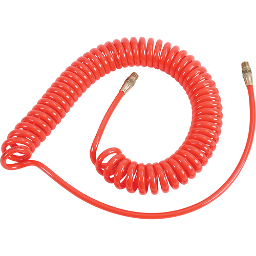 Polyurethane Hoses, Air, 3/8" ID x 50' L, Polyurethane, 140 PSI at 23 °C Duraquip Inc