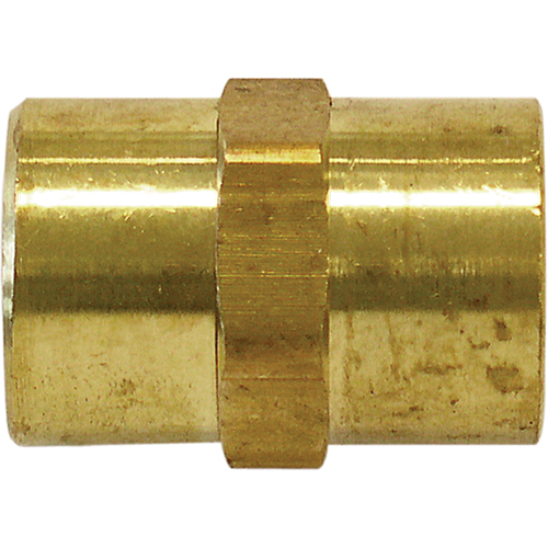 RACCORD FEMELLE HEXAGONAL(F)NPT1/4"-(F)1/4"LAITO, Laiton Duraquip Inc