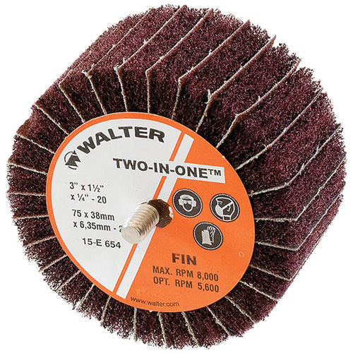 Two-In-One Flap Wheel Duraquip Inc