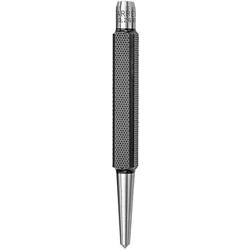Centre Punch with Square Shank, 3/16" Dia., 7/16" Stock Size, 4-1/2" L Duraquip Inc