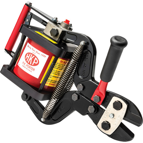 Couteau pneumatique &agrave; coupe centrale pour un usage intense Duraquip Inc