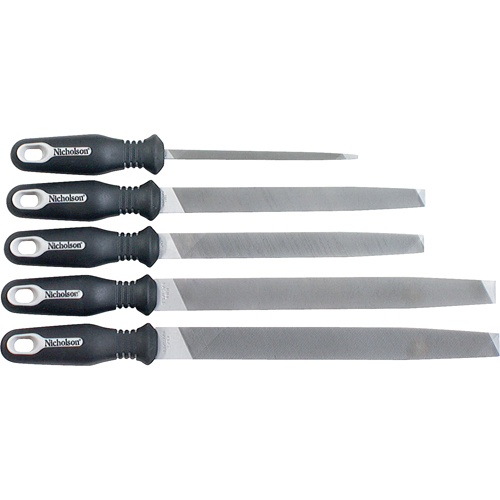 5-Piece Ergonomic File Set, 5 Pcs Duraquip Inc