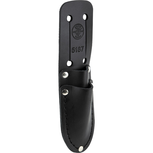 Scissors & Cable-Splicer's Knife Holders, Knife Holder, Leather, 1 Pockets Duraquip Inc