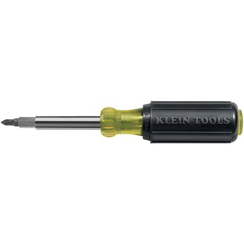  10-in-1 Screwdriver / Nutdriver, 7-3/4" L, Cushion Grip Handle Duraquip Inc