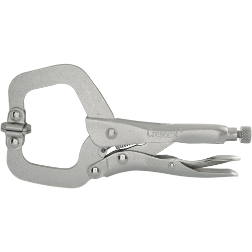 Locking Pliers, 6-4/5" Length, C-Clamp Duraquip Inc