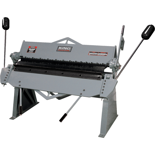 Floor Model Box & Pan Brakes, 24" W x 65" L x 48" H Duraquip Inc