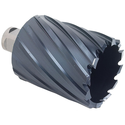 ICECUT Annular Cutter, 1/2" Diameter, Chromium Aluminum, 2" Depth of Cut, 3/4" Shank Duraquip Inc