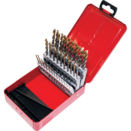 Jobber Drill Set, 60 Pieces, High Speed Steel Duraquip Inc