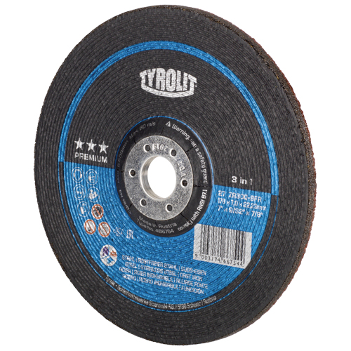 Grinding Wheel, 7" x 9/32", 7/8" Arbor, Type 27 Duraquip Inc