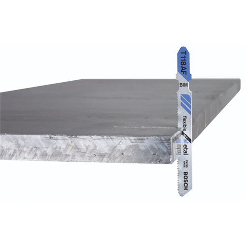Flexible Jigsaw Blade, Bi-Metal, 3-5/8" L, 17-24 TPI Duraquip Inc