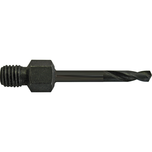 Drill Shank Adapter, High Speed Steel, 1-1/8" Flute, 135° Point Duraquip Inc