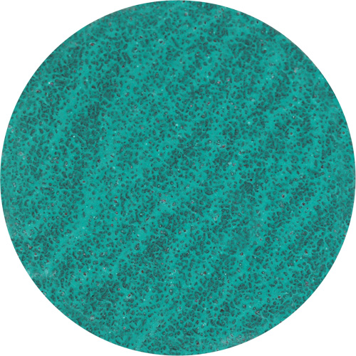Disque de ponçage &agrave; dos verrouill&eacute;, 3" dia., Grain 36, Zirconium Duraquip Inc