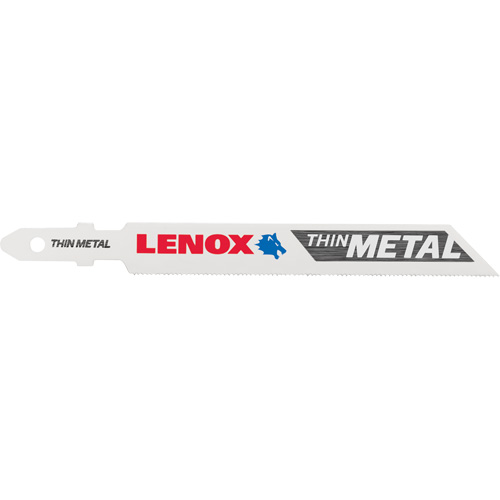 Metal-Cutting Jigsaw Blades, Bi-Metal, T-Shank, 3-5/8" L, 24 TPI Duraquip Inc