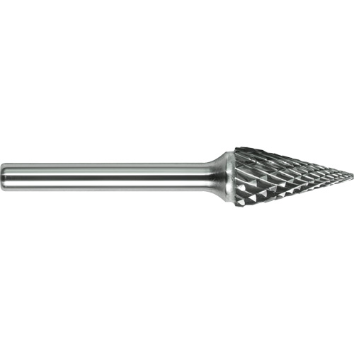 Fraise au carbure plein Drillco, SM-4L, 3/8" dia., 1/4" Tige, 1" Prof. de la coupe Duraquip Inc
