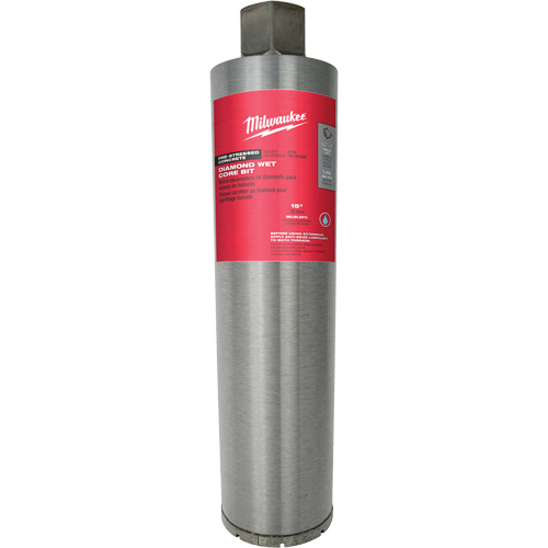 Fraise &agrave; b&eacute;ton pr&eacute;contraint diamant&eacute;e &agrave; noyau humide Duraquip Inc