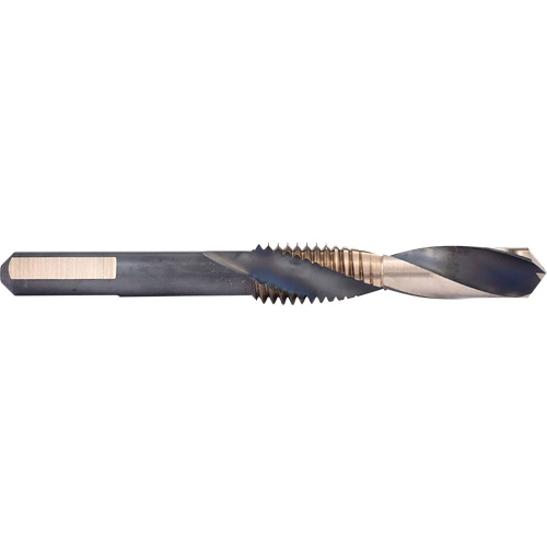 Combined Tap & Drill Bit, 5/8"-11, High Speed Steel, 1-1/2" Flute Duraquip Inc