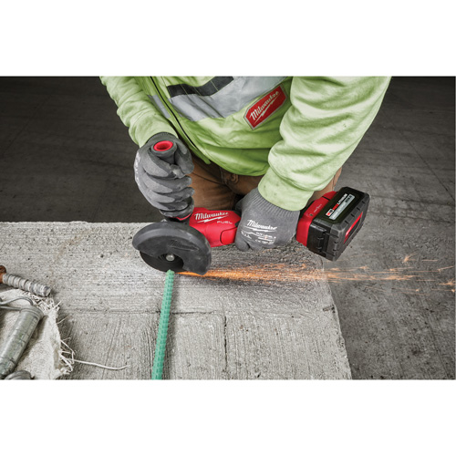 Trousse de meuleuse &agrave; frein sans blocage avec interrupteur &agrave; palette One-Key M18 Fuel, Roue de 4-1/2" ou 5", 18 V Duraquip Inc