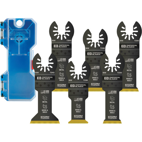 One Fit Storm Titanium Metal & Wood Blade Pack Duraquip Inc