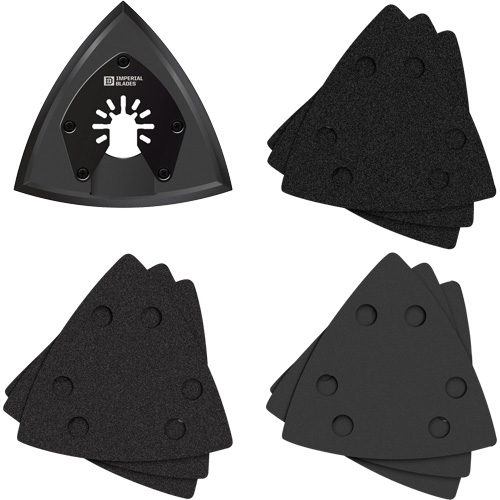 One Fit Oscillating Triangle Pad & Paper Variety Pack Duraquip Inc
