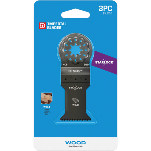 Starlock 1-3/8" Standard Wood Blades Duraquip Inc