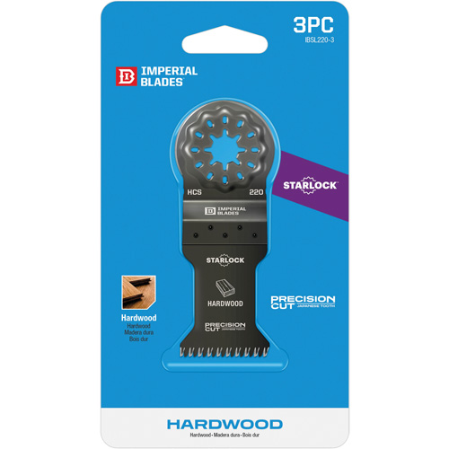 Starlock 1-3/8" Japanese Tooth Hardwood Blades Duraquip Inc