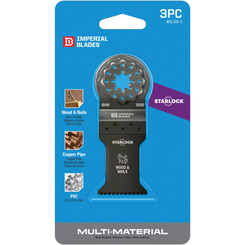 Starlock 1-3/8" Standard Wood & Nails Blades Duraquip Inc